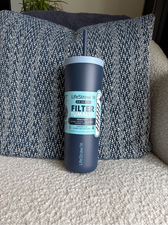 Lifestraw Other - LifeStraw 18oz Go Series Water Filter Tumbler~ Color Aegean Sea